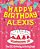 Happy Birthday Alexis - The Big Birthday Activity Book: (Personalized Children's Activity Book)-.. - Imagem 1