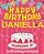 Happy Birthday Daniella - The Big Birthday Activity Book: Personalized Children's Activity Book-.. - Imagem 1