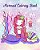 Mermaid Coloring Book: Pretty Mermaid To Color For Early Childhood Learning! For Kids Ages 2-4, 4-8, Girls-.. - Imagem 1