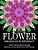 Flower Mandalas At Midnight Vol.1: Black Pages Adult Coloring Books Design Art Color Therapy-.. - Imagem 1