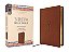 Nrsvue, Holy Bible, Compact, Leathersoft, Brown, Comfort Print-.. - Imagem 1