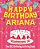 Happy Birthday Ariana - The Big Birthday Activity Book: (Personalized Children's Activity Book)-.. - Imagem 1
