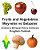 English-Turkish Fruits And Vegetables/Meyveler Ve Sebzeler Children's Bilingual Picture Dictionary-.. - Imagem 1