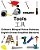 English-Chinese Simplified (Mandarin) Tools Children's Bilingual Picture Dictionary-.. - Imagem 1