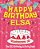 Happy Birthday Elsa - The Big Birthday Activity Book: (Personalized Children's Activity Book)-.. - Imagem 1