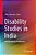 Disability Studies In India: Interdisciplinary Perspectives-.. - Imagem 1