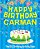 Happy Birthday Carman - The Big Birthday Activity Book: Personalized Children's Activity Book-.. - Imagem 1