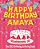 Happy Birthday Amaya - The Big Birthday Activity Book: (Personalized Children's Activity Book)-.. - Imagem 1