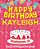 Happy Birthday Kayleigh - The Big Birthday Activity Book: Personalized Children's Activity Book-.. - Imagem 1