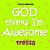 God Thinks I'm Awesome: A Penny P. Popkins Book-.. - Imagem 1
