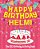 Happy Birthday Helmi - The Big Birthday Activity Book: (Personalized Children's Activity Book)-.. - Imagem 1