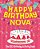 Happy Birthday Nova - The Big Birthday Activity Book: (Personalized Children's Activity Book)-.. - Imagem 1