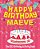 Happy Birthday Maeve - The Big Birthday Activity Book: (Personalized Children's Activity Book)-.. - Imagem 1