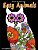 Adult Coloring Book Easy Animals: Stress Relieving Animal Designs For Beginners, Seniors And People With Low Vision. Beautiful Animal Shapes Filled Wi-.. - Imagem 1