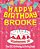 Happy Birthday Brooke - The Big Birthday Activity Book: (Personalized Children's Activity Book)-.. - Imagem 1