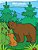 Wild Animals Coloring Book 1, 2 & 3-.. - Imagem 1