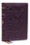 Kjv, Sovereign Collection Bible, Personal Size, Leathersoft, Purple, Thumb Indexed, Red Letter Edition, Comfort Print: Holy Bible, King James Version-.. - Imagem 1