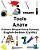 English-Serbian (Cyrillic) Tools Children's Bilingual Picture Dictionary-.. - Imagem 1