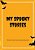 My Spooky Stories: Write Your Own Ghost Stories, 100 Pages, Candy Corn Orange-.. - Imagem 1