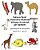 Italiano-Tamil Dizionario Illustrato Bilingue Di Animali Per Bambini-.. - Imagem 1