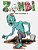 Zombi Libro Para Colorear 2-.. - Imagem 1