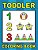 Toddler Coloring Book: Numbers Colors Shapes: Baby Activity Book For Kids Age 1-3, Boys Or Girls, For Their Fun Early Learning Of First Easy-.. - Imagem 1