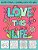 Love This Life Inspirational Coloring Book For Girls: With Colorable Quotes, Unique Mandalas & Love Inspired Images-.. - Imagem 1