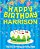 Happy Birthday Harrison - The Big Birthday Activity Book: (Personalized Children's Activity Book)-.. - Imagem 1