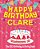 Happy Birthday Clare - The Big Birthday Activity Book: (Personalized Children's Activity Book)-.. - Imagem 1