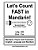 Let's Count Fast In Mandarin!: Mandarin/English Black On White Version-.. - Imagem 1