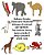 Italiano-Yoruba Dizionario Illustrato Bilingue Di Animali Per Bambini-.. - Imagem 1