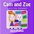 Cam And Zoe: Learn The Alphabet-.. - Imagem 1