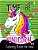 Time To Be A Unicorn Coloring Book For Kids: A Fun Dot To Dot Book Filled With Cute Animals, Beautiful Flowers, Magical Rainbow & More!-.. - Imagem 1