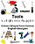 English-Georgian Tools Children's Bilingual Picture Dictionary-.. - Imagem 1