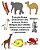 Français-Russe Dictionnaire Des Animaux Illustré Bilingue Pour Enfants-.. - Imagem 1