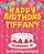 Happy Birthday Tiffany - The Big Birthday Activity Book: Personalized Children's Activity Book-.. - Imagem 1