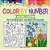 Color By Number: Nature Edition - Math Workbooks Children's Math Books-.. - Imagem 1