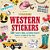 Western Stickers: 500+ Country, Rodeo, And Cowboy-Inspired Stickers To Giddy Up Your Gear-.. - Imagem 1