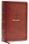 Kjv Holy Bible: Large Print Single-Column With 43,000 End-Of-verse Cross References, Brown Leathersoft, Personal Size, Red Letter, Comfort Print: King-.. - Imagem 1