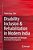 Disability Inclusion & Rehabilitation In Modern India: Practical Approaches And Strategies For Inclusive Development-.. - Imagem 1