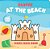 Shapes At The Beach Magic Bath Book: Changes Color In Water!-.. - Imagem 1