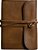 Esv Large Print Compact Bible, Red Letter (Natural Leather, Brown, Flap With Strap)-.. - Imagem 1