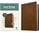 Nlt Thinline Reference Bible, Filament Enabled (Leatherlike, Messenger Brown, Indexed, Red Letter)-.. - Imagem 1