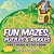 Fun Mazes, Puzzles & Riddles First Grade Activity Book-.. - Imagem 1