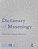 Dictionary Of Museology-.. - Imagem 1