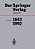 Der Springer-Verlag: Katalog Seiner Zeitschriften 1843-1992-.. - Imagem 1