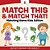 Match This & Match That! Matching Game Kids Edition Activity Books For Kids 5-7-.. - Imagem 1
