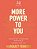 More Power To You: Declarations To Break Free From Fear And Take Back Your Life (52 Devotions)-.. - Imagem 1