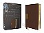 Niv, Thinline Reference Bible (Deep Study At A Portable Size), Leathersoft, Brown, Red Letter, Comfort Print-.. - Imagem 1