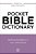 Pocket Bible Dictionary: Defining The Bible A-Z---over 1,500 Entries-.. - Imagem 1